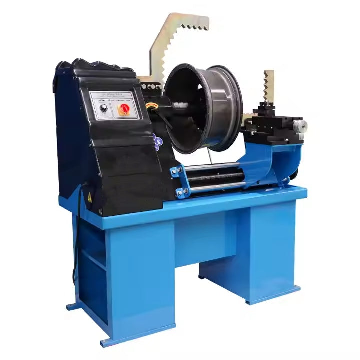 Industrial Wheel Bent Repair Machine Rim Straightening Equipment