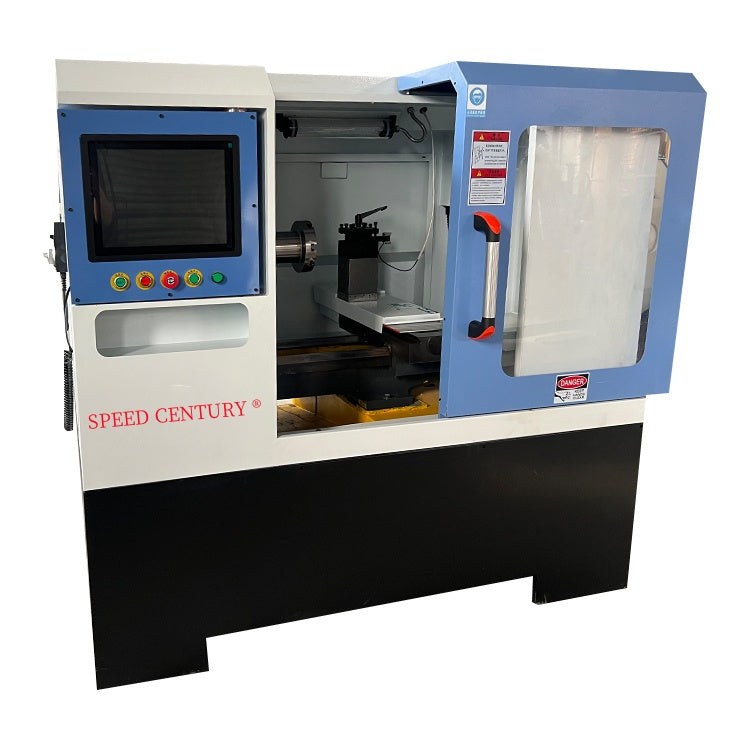 ALLOY WHEEL & RIM DIAMOND CUTTING REPAIR CNC LATHE MACHINE