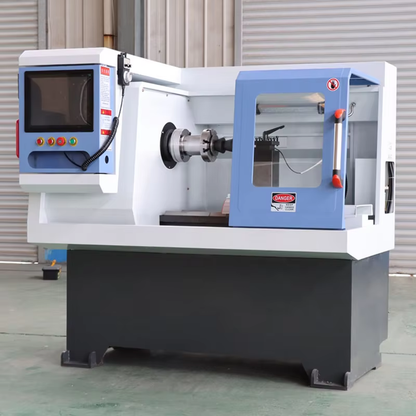ALLOY WHEEL & RIM DIAMOND CUTTING REPAIR CNC LATHE MACHINE