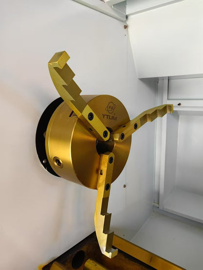 ALLOY WHEEL & RIM DIAMOND CUTTING REPAIR CNC LATHE MACHINE