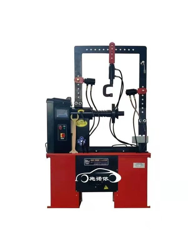Automatic Aluminum Rim Polishing Equipment Wheel Straightening Machine