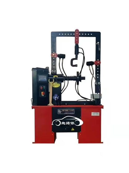 Automatic Aluminum Rim Polishing Equipment Wheel Straightening Machine