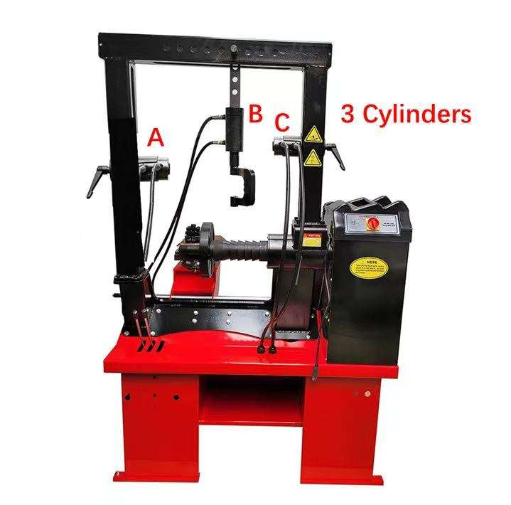 Automatic Aluminum Rim Polishing Equipment Wheel Straightening Machine