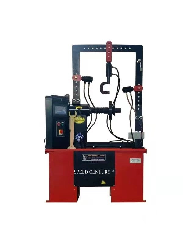 Automatic Aluminum Rim Polishing Equipment Wheel Straightening Machine
