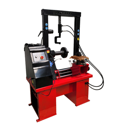 Automatic Aluminum Rim Polishing Equipment Wheel Straightening Machine