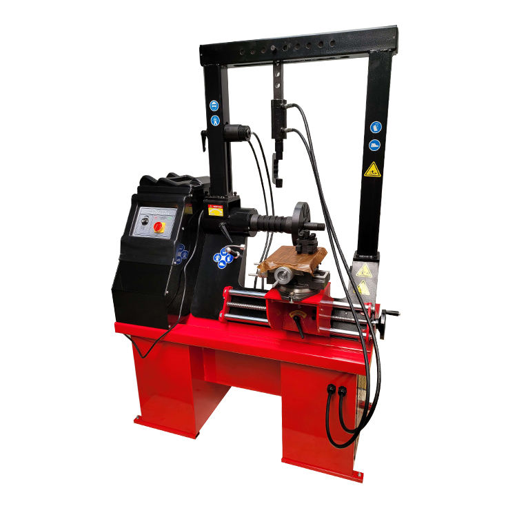 Automatic Aluminum Rim Polishing Equipment Wheel Straightening Machine