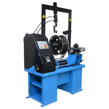 Automatic Aluminum Rim Polishing Equipment Wheel Straightening Machine