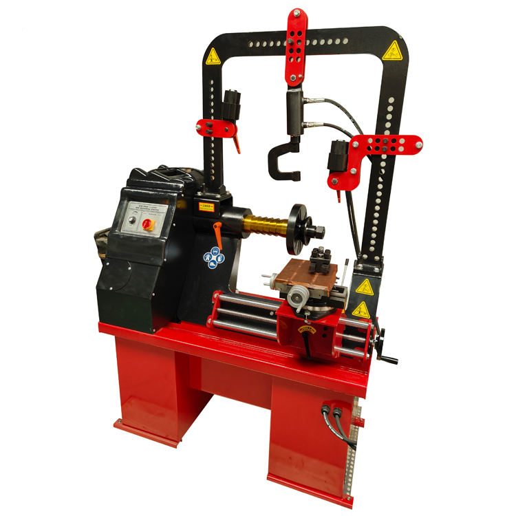 Automatic Aluminum Rim Polishing Equipment Wheel Straightening Machine