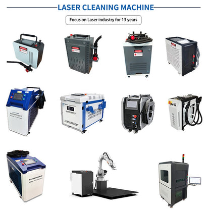 High-Tech Laser Rust Removal Portable laser Cleaning Device 100W 200W 300W