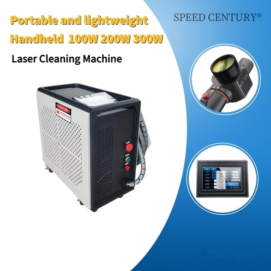 High-Tech Laser Rust Removal Portable laser Cleaning Device 100W 200W 300W