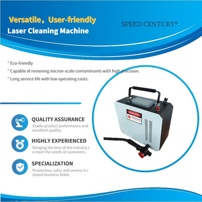 Handheld Multimode Laser Cleaning Machine Pulse Laser Clean Rust Metal Cleaning Machine 300w Laser Machine for Paint Stripping