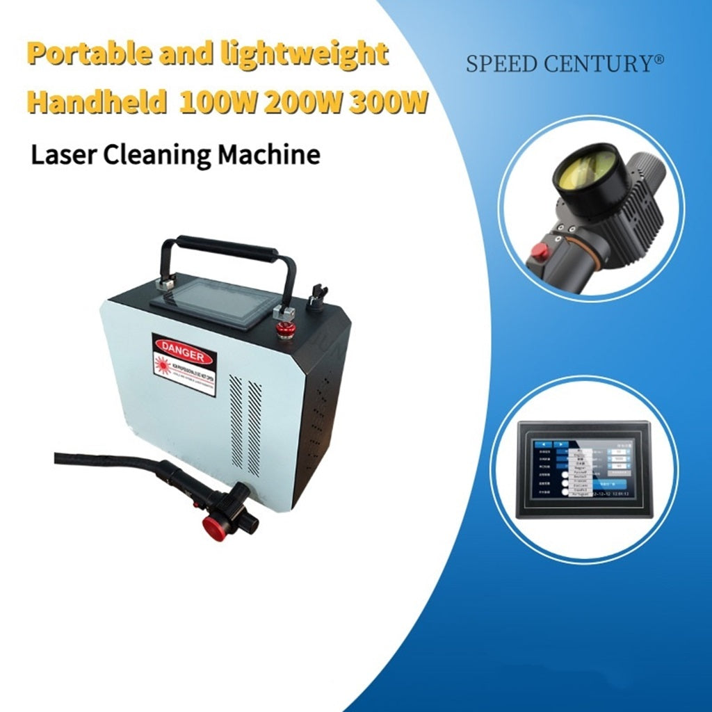 Handheld Multimode Laser Cleaning Machine Pulse Laser Clean Rust Metal Cleaning Machine 300w Laser Machine for Paint Stripping