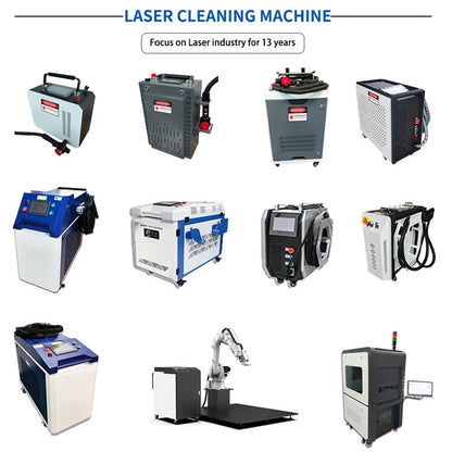 Handheld Multimode Laser Cleaning Machine Pulse Laser Clean Rust Metal Cleaning Machine 300w Laser Machine for Paint Stripping