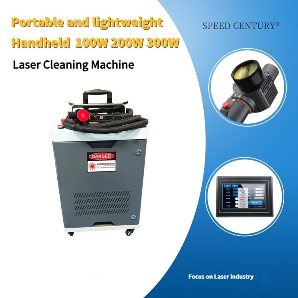 Gray Laser Rust Removal Cleaning Machine Industry Use