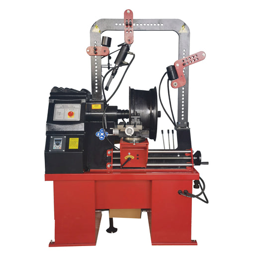 Automatic Aluminum Rim Polishing Equipment Wheel Straightening Machine