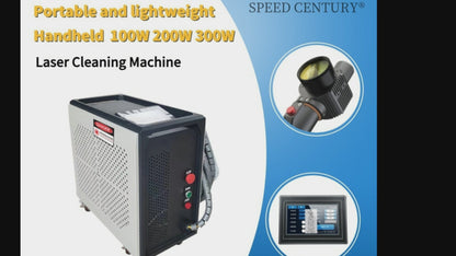 High-Tech Laser Rust Removal Portable laser Cleaning Device 100W 200W 300W
