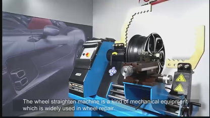 Industrial Wheel Bent Repair Machine Rim Straightening Equipment